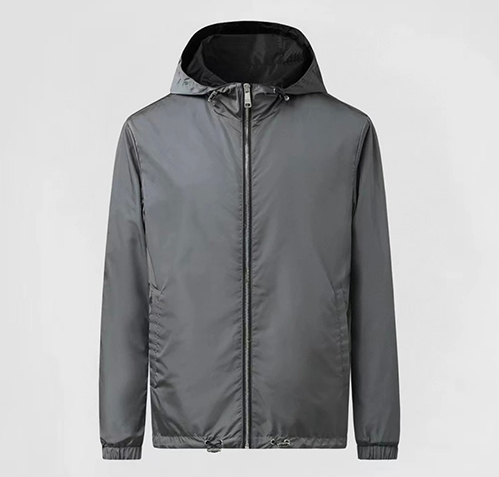 プラダ スーパーコピーシンプル フードジャケット パーカーアウター両面