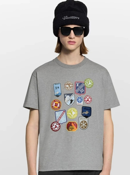 ルイ・ヴィトン メンズ・レディース 半袖Tシャツ存在感あふれる