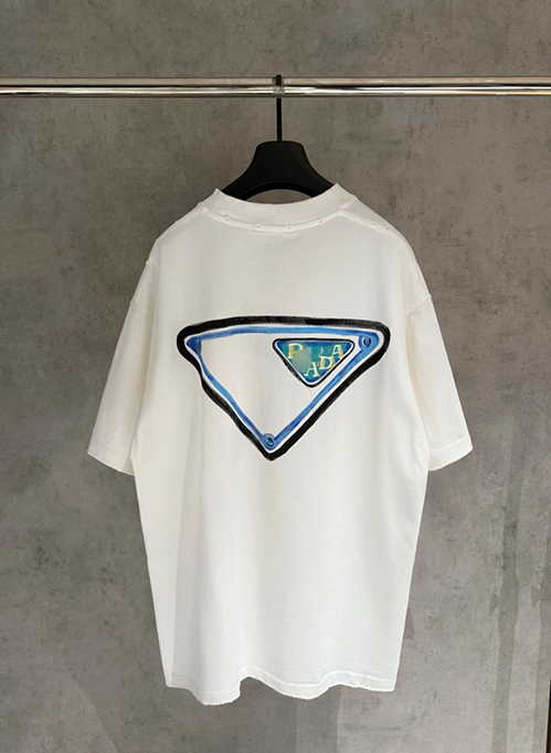 プラダスーパーコピー ベーシック 半袖Tシャツメンズ レディース