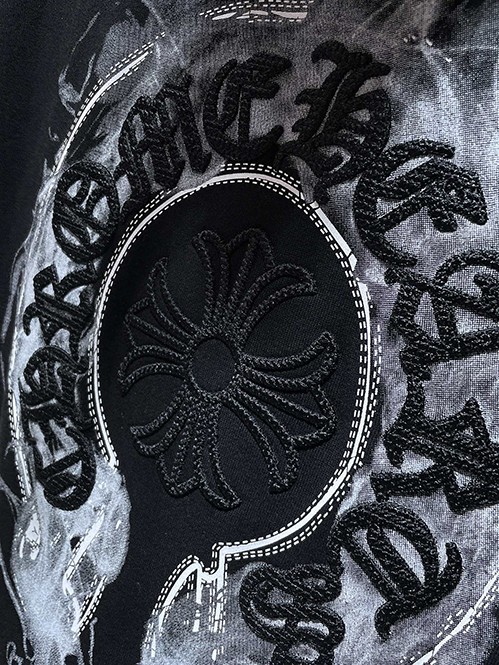 クロムハーツスーパーコピー ホースシュー デザイン フードジップアップ