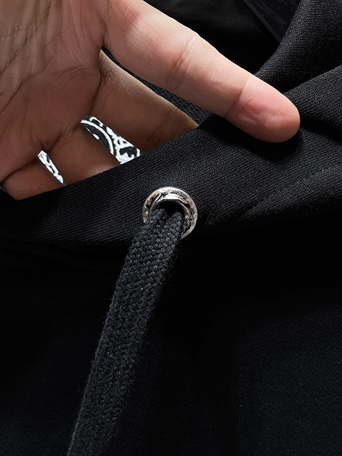 クロムハーツ ホースシュープリント ジップアップフーディー