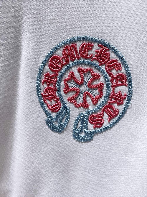 クロムハーツコピー ホースシューロゴ ジップアップ フーディー