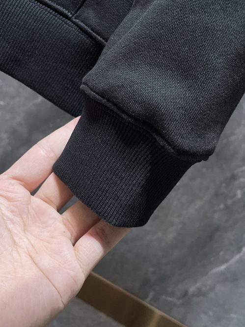 クロムハーツ ホースシュー 裏起毛 フードジップパーカー