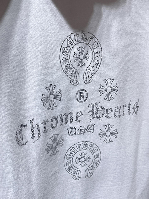 クロムハーツ スーパーコピーホースシュー バックプリント ジップパーカー