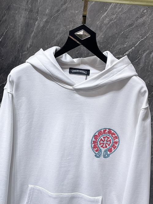 クロムハーツコピー ホースシューロゴ ジップアップ フーディー