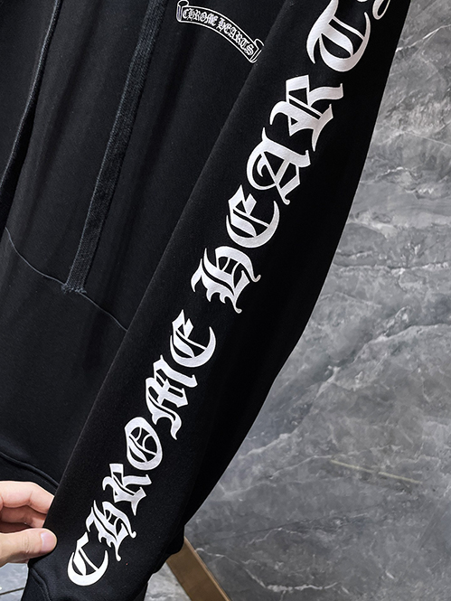 クロムハーツ ホースシュープリント ジップアップフーディー