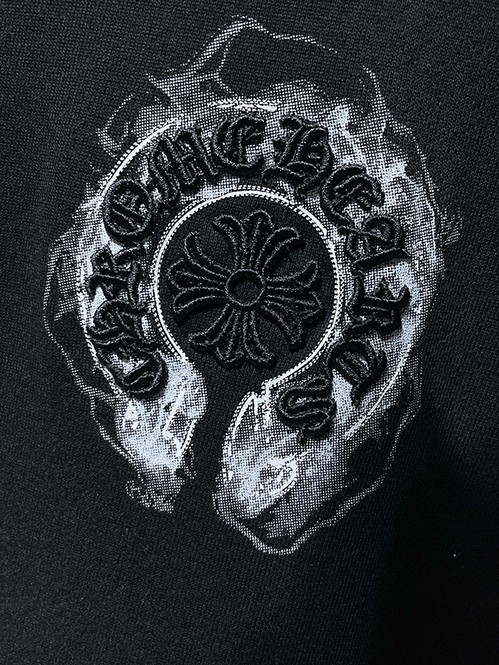 クロムハーツスーパーコピー ホースシュー デザイン フードジップアップ