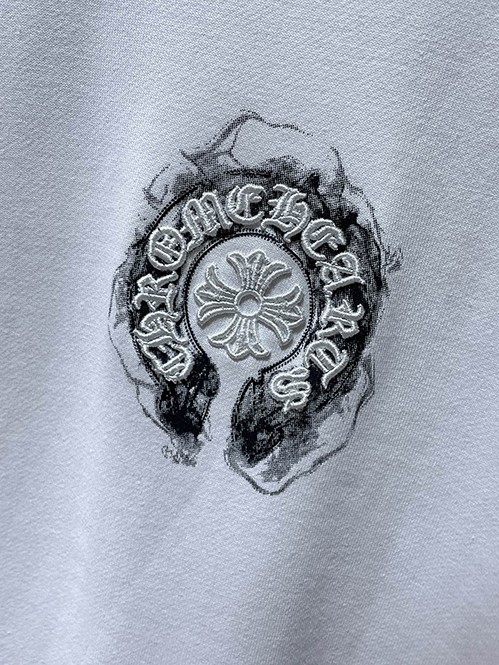 クロムハーツスーパーコピー ホースシュー デザイン フードジップアップ