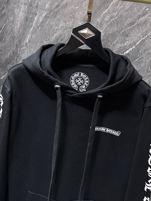 クロムハーツ ホースシュープリント ジップアップフーディー