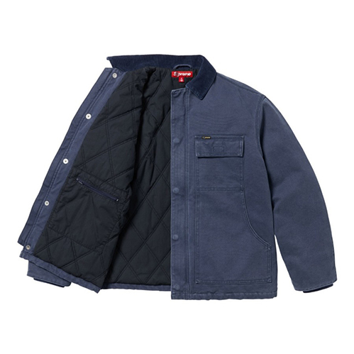 シュプリーム中綿シャーリング ボンバージャケット バッファロー プラッド