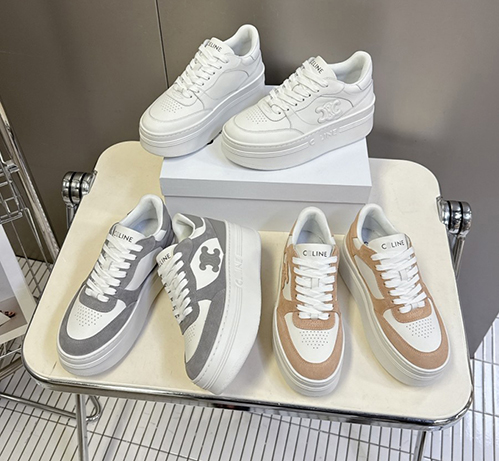 セリーヌスーパーコピーレディース スニーカー レーサー ロートップ ビブラム