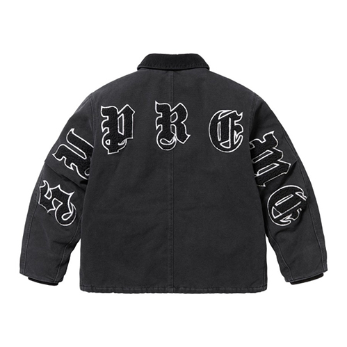 シュプリーム中綿シャーリング ボンバージャケット バッファロー プラッド