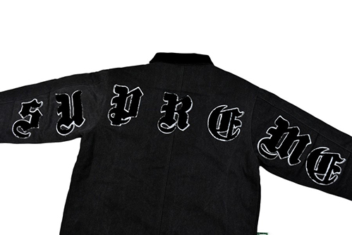 シュプリーム中綿シャーリング ボンバージャケット バッファロー プラッド