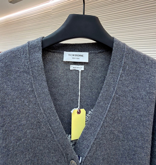 トムブラウンスーパーコピー レディースミラノステッチ カーディガン