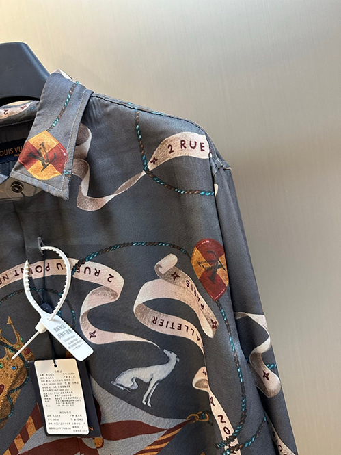 ルイ・ヴィトンメンズ レディース キーポル ボストンバッグ デニムシャツ