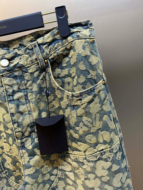 ルイ・ヴィトン デニムパンツ ポケットカーゴパンツ