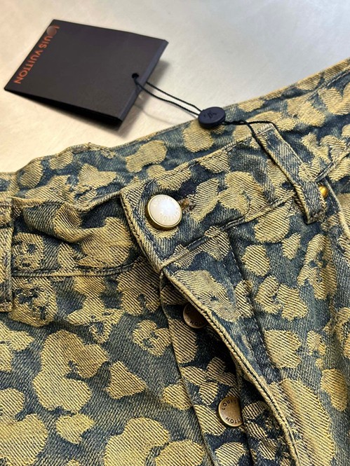 ルイ・ヴィトン デニムパンツ ポケットカーゴパンツ