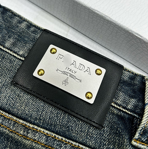 ルイ・ヴィトン ストリートスタイル デニムカーゴパンツ