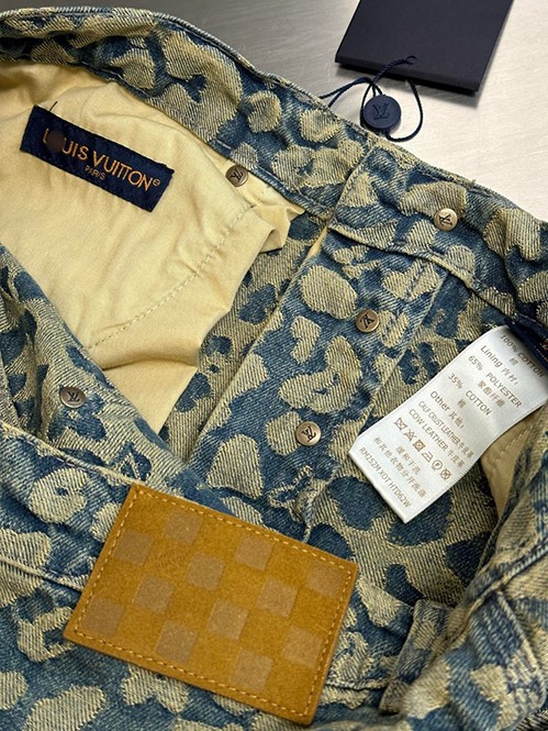 ルイ・ヴィトン デニムパンツ ポケットカーゴパンツ