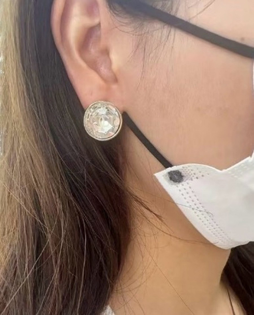 シャネル パール＆CCロゴ イヤリング