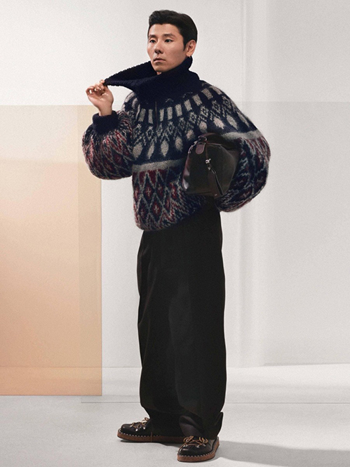 ロエベ ラグジュアリー ニットジャケット