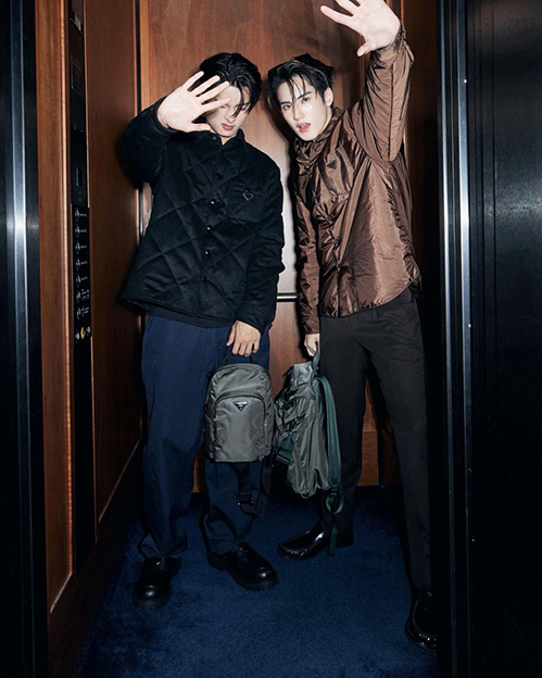 プラダ ラグジュアリー 中綿ジャケット