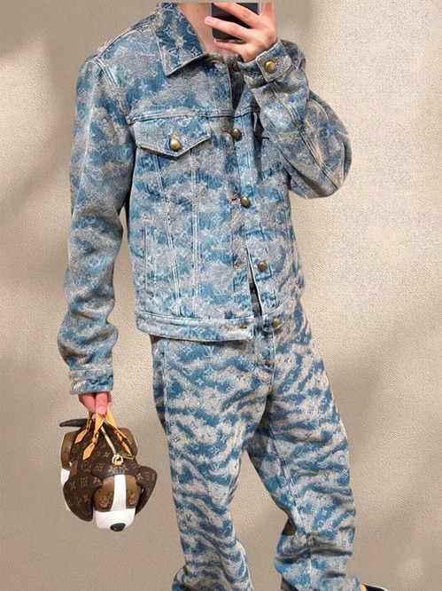 ルイ・ヴィトン ハイウエスト デニムパンツ