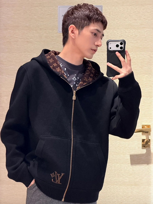 ルイ・ヴィトン リバーシブル フードジャケット