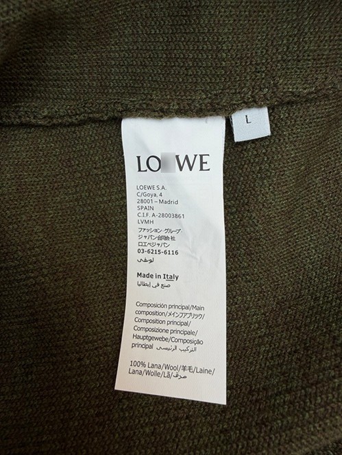 ロエベ ラグジュアリー フードジャケット