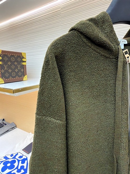 ロエベ ラグジュアリー フードジャケット