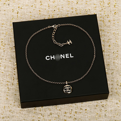 シャネル ゴールドトーン チェーン ネックレス