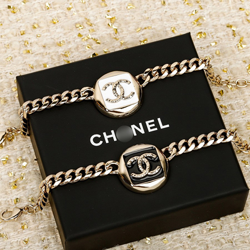 シャネル パール＆CCロゴ ブレスレット