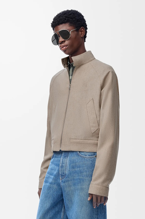 ロエベ ロゴデザイン ジャケット