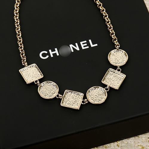 シャネル ゴールドトーン チェーン ネックレス