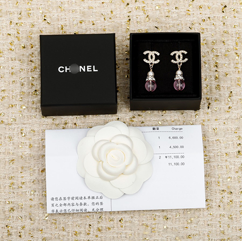 シャネル スター＆CCロゴ イヤリング