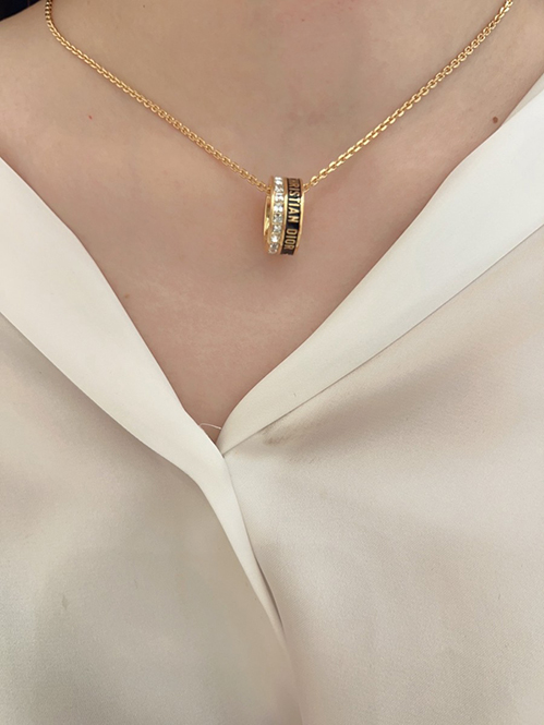 ディオール レディース エレガント チェーン ネックレス