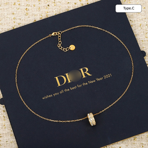 ディオール レディース エレガント チェーン ネックレス