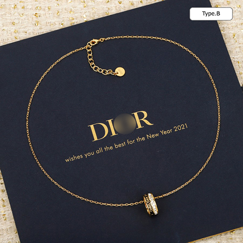 ディオール レディース エレガント チェーン ネックレス