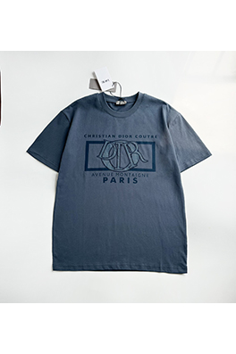 ディオール  フロント水溶性ファッション刺繍プリント柄半袖Tシャツ