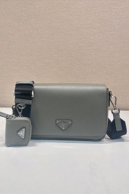 プラダコピー   サフィアーノレザーファッションショルダーバッグ