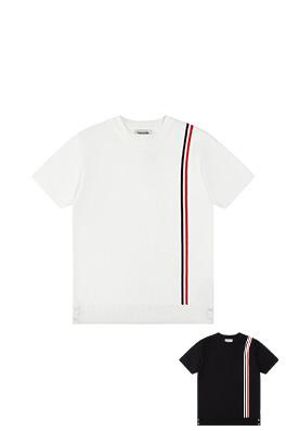 トムブラウンクルーネック半袖ニット