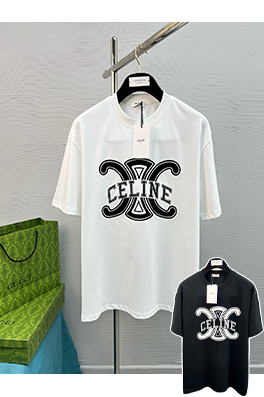 セリーヌスーパーコピー25SSクラシックカラーTシャツ