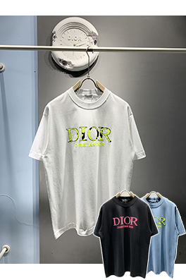 ディオール新しい3 DロゴプレスTシャツ