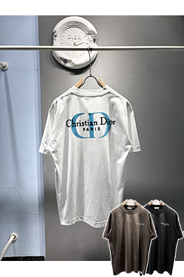 ディオールコピー新しいベルベット立体ゴムTシャツ