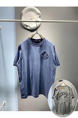 ルイヴィトン新しいロゴカットTシャツ
