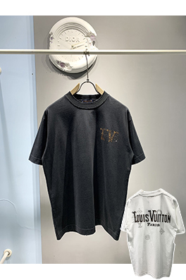 ルイヴィトン新しいmonogramホットドリルTシャツ