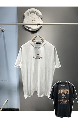 ルイヴィトンスーパーコピー新しいロゴフォームTシャツ