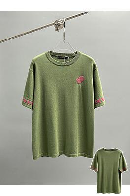 ルイヴィトン新しいコットン半袖シャツ