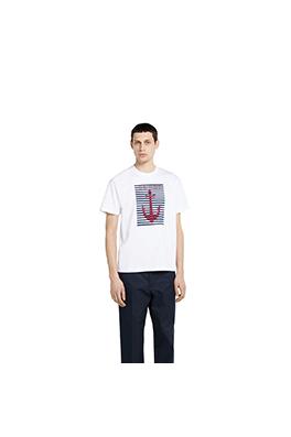 グッチコピーアンカープリント半袖Tシャツ