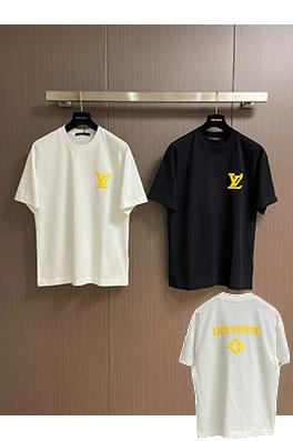 ルイヴィトン限定新作ロゴプリント半袖Tシャツ